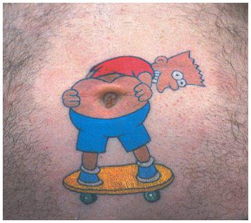 Sympa ce tatouage :) - bart tatoo