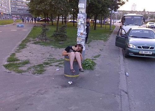 Tu t es vu quand t as bu ? - drunk girl