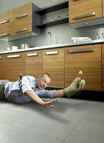 Baseball indoor ... dans la cuisine ! - sauvetage