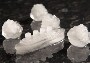 Titanic et ses icebergs en glacons